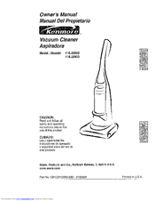 Kenmore 116.32902 Owner's Manual