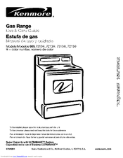 Kenmore 66572153300 Use & Care Manual