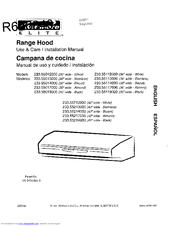 Kenmore 233.55012000 Use & Care Manual