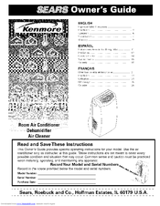 Sears Kenmore 23-11-2223N-003 Owner's Manual