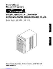 Kenmore 580.74126 Owner's Manual