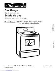Kenmore 316258040 Use & Care Manual