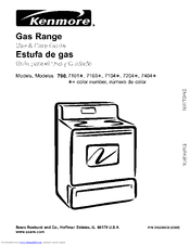 Kenmore 79015051401 Use & Care Manual