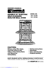 Kenmore 911.41165 Owner's Manual