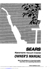 Kenmore 1163072590C Owner's Manual