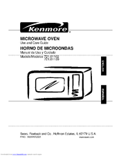 Kenmore 721.61109 Use And Care Manual