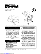 Kenmore 141.15283 Operator's Manual