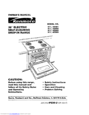 Kenmore 911.45565 Owner's Manual