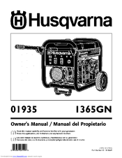Husqvarna 1365GN Owner's Manual