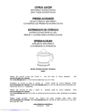 DeLonghi KS500 Important Instructions Manual