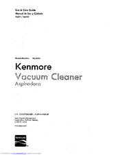 Kenmore 116.31100 Use & Care Manual