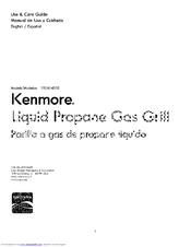 Kenmore 119.16148110 Use & Care Manual