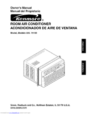 Kenmore 580.75180 Owner's Manual