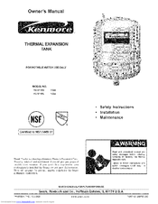 Kenmore 153.331020 Owner's Manual