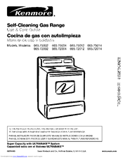 Kenmore 665.72002 Use & Care Manual