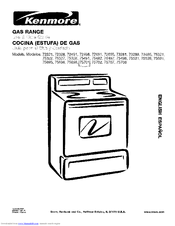 Kenmore 75491 Use & Care Manual
