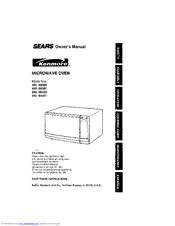 Kenmore 565.68480 Owner's Manual