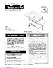 Kenmore 141.16306 Use And Care Manual