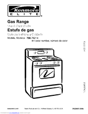 Kenmore 790.7921 Series Use & Care Manual