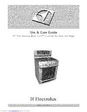 ELECTROLUX EW3LDF65GBA Use & Care Manual