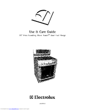 ELECTROLUX EW3LDF65GSK Use & Care Manual