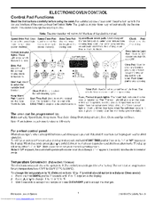 FRIGIDAIRE CFCS367GC2 Manual