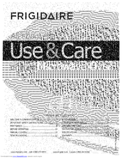 FRIGIDAIRE CGMV173KBA Use & Care Manual
