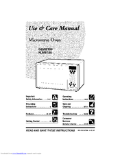 FRIGIDAIRE PLMB186CC1 Use & Care Manual
