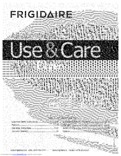 FRIGIDAIRE FASE7021NW0 Use & Care Manual