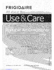 FRIGIDAIRE FRA073PU112 Use & Care Manual