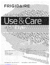 FRIGIDAIRE CASE7074NW0 Use & Care Manual