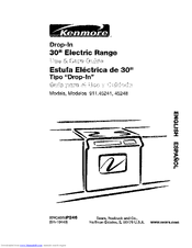 Kenmore 911.45241 Use & Care Manual