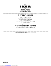 IKEA ISE630VS11 Use & Care Manual