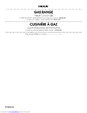 Ikea ISG650WS01 Use & Care Manual