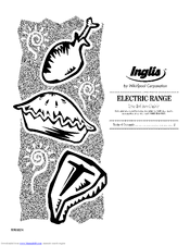 INGLIS IEP315RQ0 Use & Care Manual