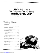 JENN-AIR 2289 Guide Installation Manual