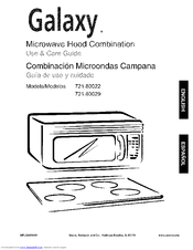 Galaxy 721.80029 Use & Care Manual
