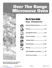 Maytag JMV8208AA Use & Care Manual