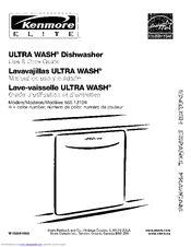 Kenmore ULTRA WASH 665.1310 Use & Care Manual