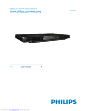 Philips DVP3820K User Manual