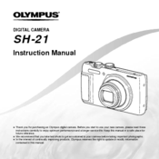 Olympus SH-21 Instruction Manual