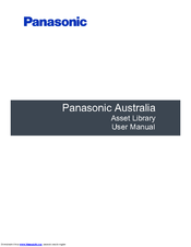 Panasonic Australia Asset Library User Manual