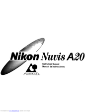Nikon Nuvis A20 Instruction Manual