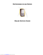 NEC EXPRESS 5800 ES1400 SERIES Online Online Service Manual