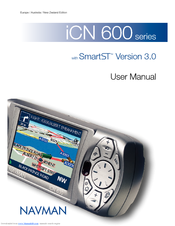 Navman iCN 600 series User Manual