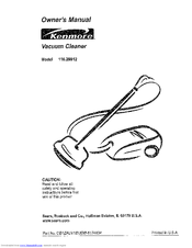 Kenmore 116.29912 Owner's Manual