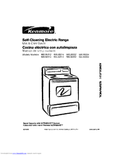 Kenmore 665.95014 Use & Care Manual