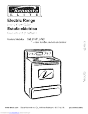 Kenmore ELITE 790.9747 Series Use & Care Manual