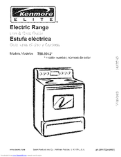 Kenmore ELITE 790.9912 Series Use & Care Manual