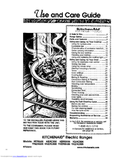 KitchenAid KERS506 Use And Care Manual